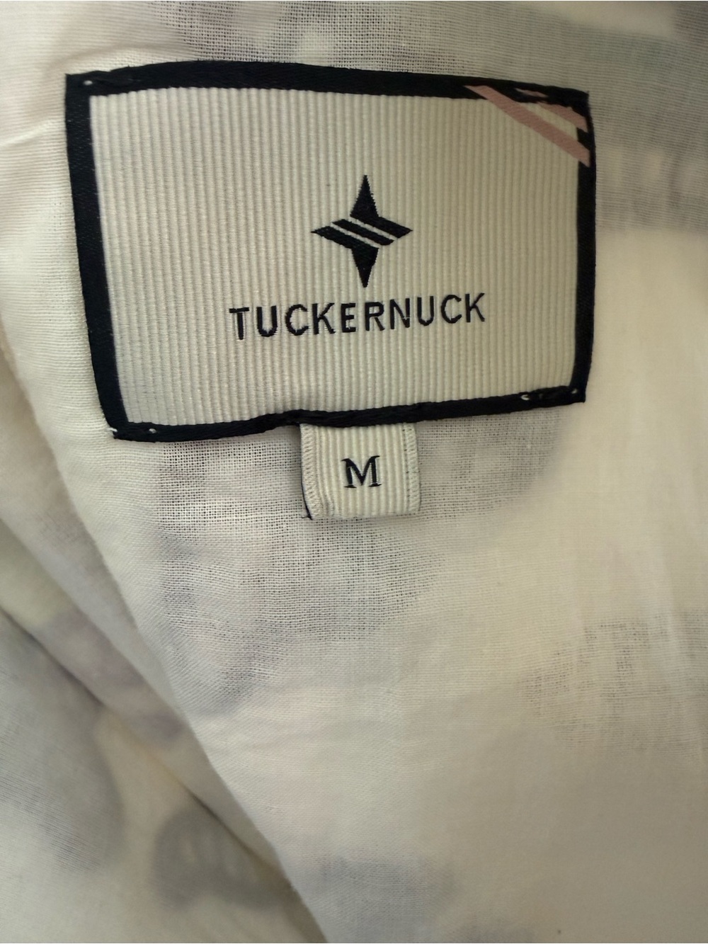 Tuckernuck Citron and Slate Blue Embroidered Leighton Cotton Dress Sz M - Picture 7 of 14